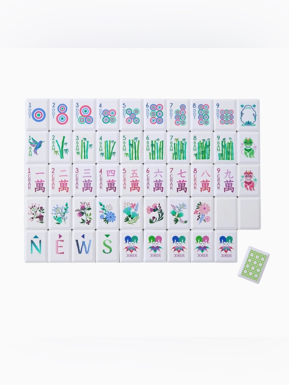 Oh My Mahjong Jardin Debutante Tile Set - Picture 2 of 7